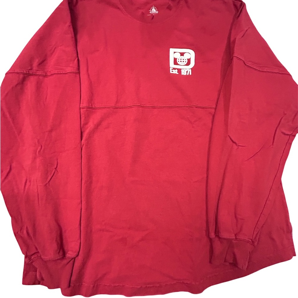 Disney Ladies’ Red Oversize Sweatshirt - Picture 2 of 5